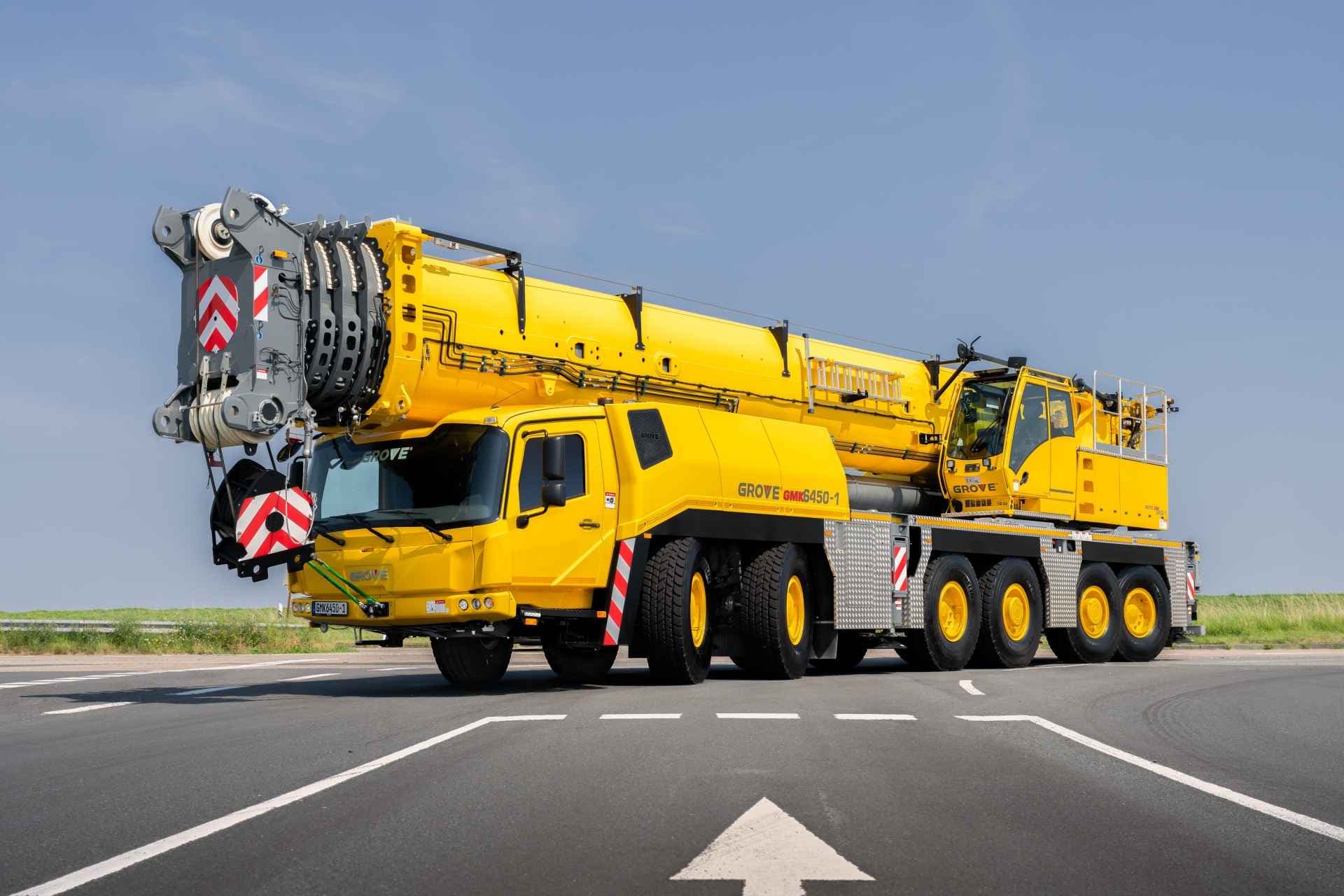 Grove Upgrades All-Terrain Crane to GMK6450-1
