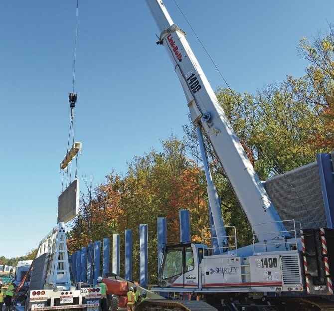 Link-Belt Crawlers Prove Their Versatility on a Series of Projects