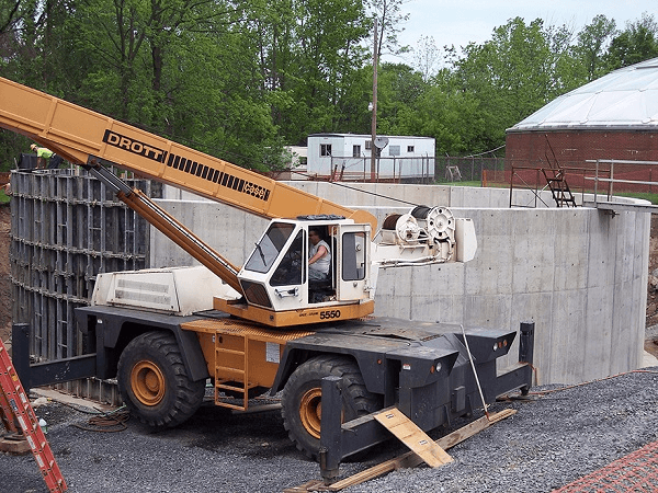 Drott 5550 35 Ton Rough Terrain Crane