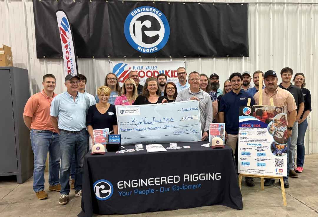 Engineered Rigging Launches Engineered Giving to Support Community Initiatives