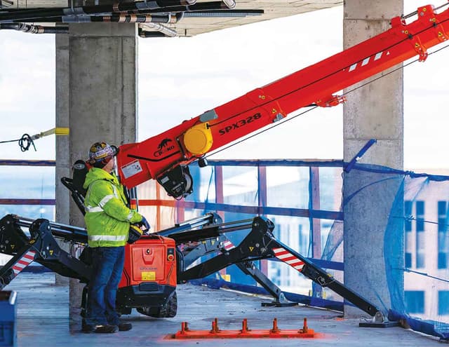 Mini Cranes Boost Efficiency and Versatility on Tight Jobsites