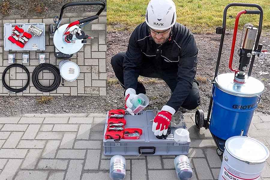 Grove Introduces Aftermarket Rope Cleaner for Cranes