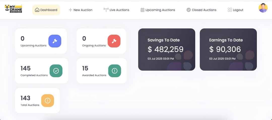 MYCRANE Launches Online Auction Tool for Crane Rentals