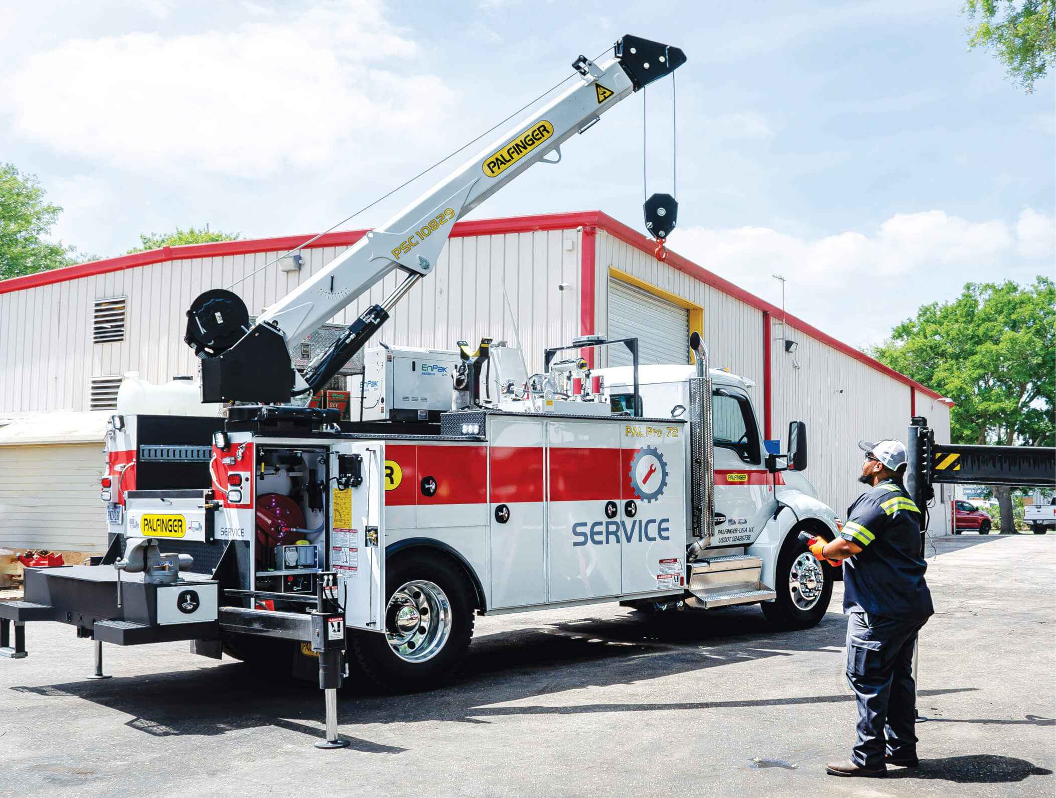 PALFINGER’s Evolving Mechanics Trucks for Tough Field Demands