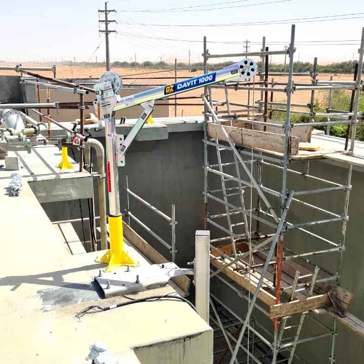 OZ Lifting to Debut Stainless Steel Davit Crane at WEFTEC