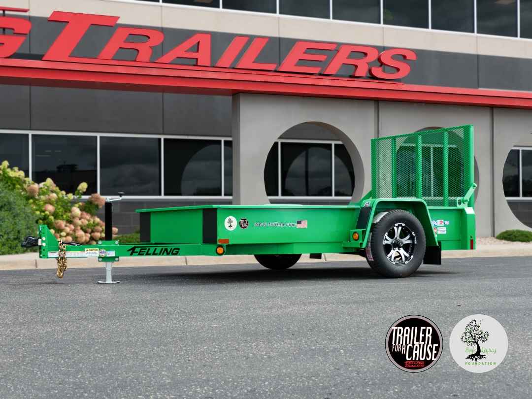 Felling Trailers to Auction Custom FT-3 Utility Trailer for Charity
