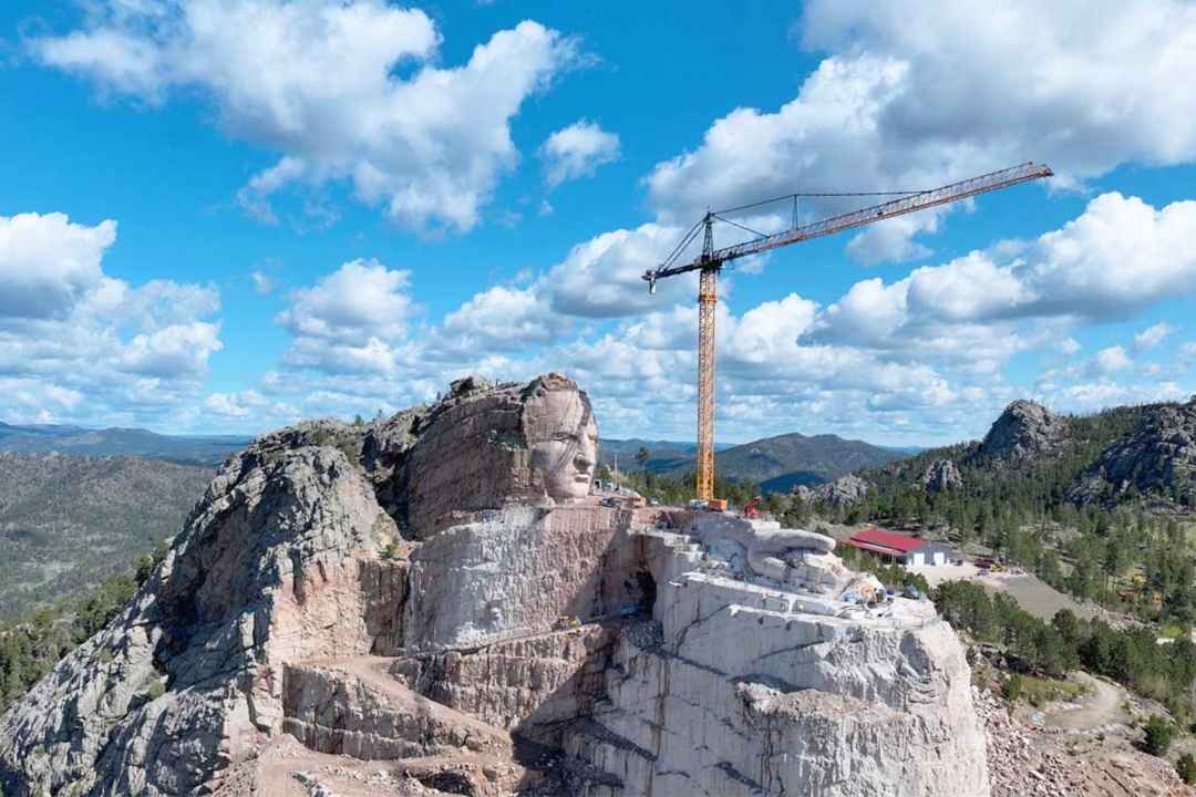 Additional Liebherr Tower Crane Supports Crazy Horse Memorial