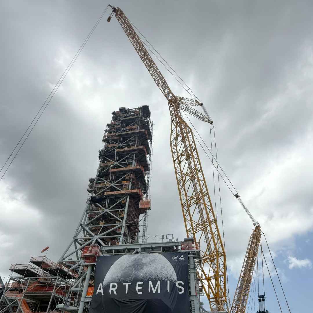 Sarens Supports Artemis Missions with Heavy Lift Operations