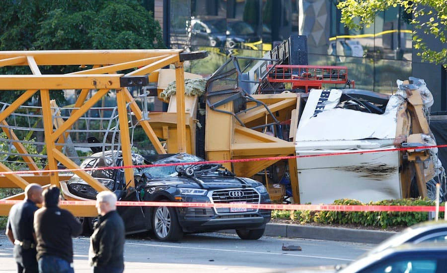 Crane Collision â€“ Hamilton, Ont.