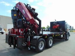 Bik Articulating Cranes Tc 98 On Peterbilt 520