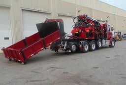 Bik Articulating Cranes Tc 126 With Bik Hook Lift On Western Star 49X