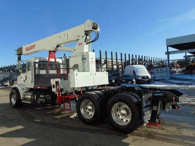 Elliott Boom Truck 1881 On Peterbilt 365 Tractor