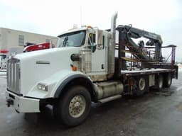 Heila Articulating Cranes Hwr 474 On Kenworth T800