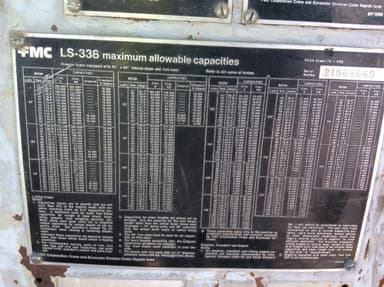 Link Belt Crawler Crane Ls338 208634