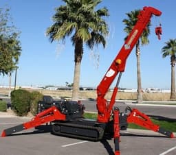 Spydercrane Unic Crawler Crane Urw376