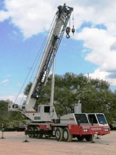 Link Belt Hydraulic Truck Crane Htc 8690 201296