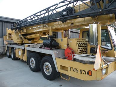 Grove Hydraulic Truck Crane Tms870 201625