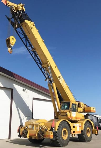 Grove Rough Terrain Crane Rt755 209739