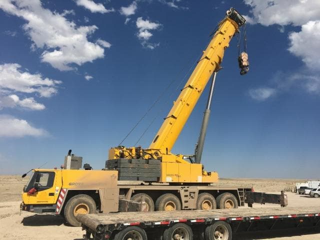 Grove All Terrain Crane Gmk5225 209857