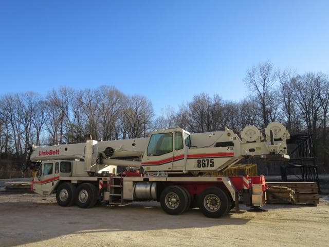 Link Belt Hydraulic Truck Crane Htc 8675 Ii
