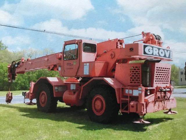 Grove Rough Terrain Crane Rt630