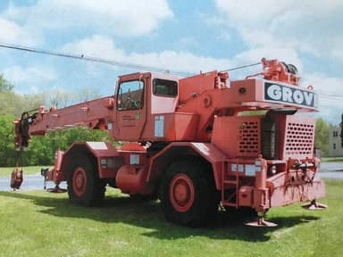 Grove Rough Terrain Crane Rt630
