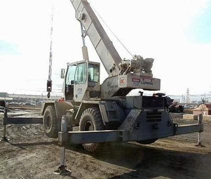 Lorain Rough Terrain Crane Lrt350