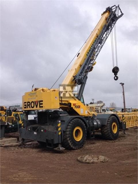 Grove Rough Terrain Crane Rt760E 212018