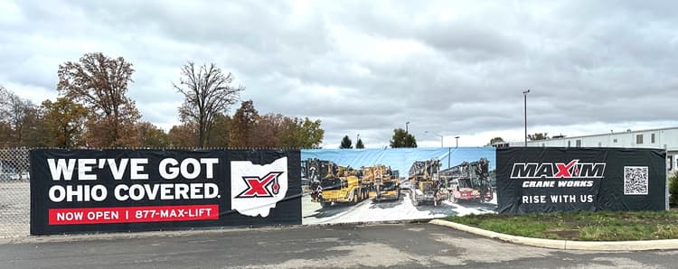 Maxim Crane Opens Central Ohio Branch