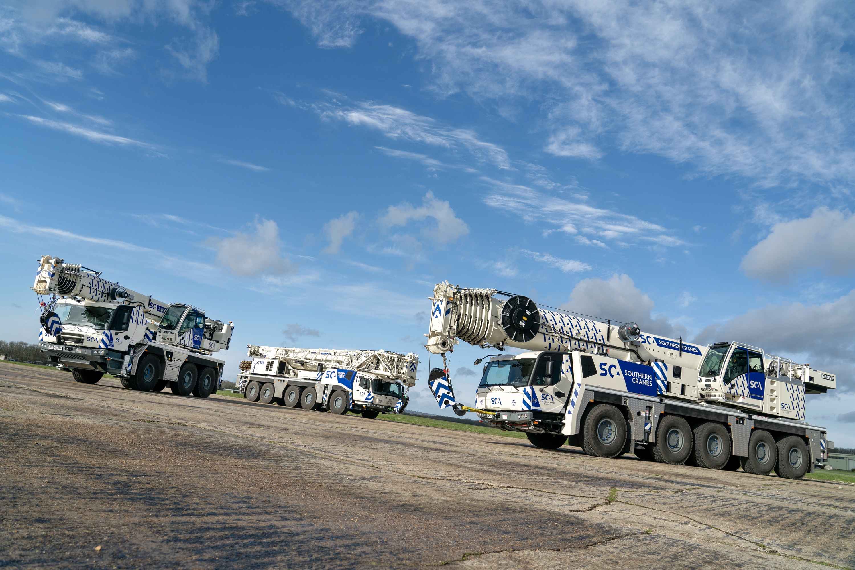 Southern Cranes Bolsters Fleet With 10 New Grove All-Terrain Cranes