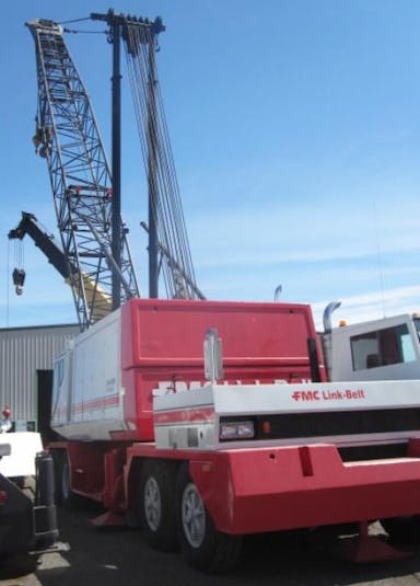 Link Belt Lattice Truck Crane Hc 238A 201585