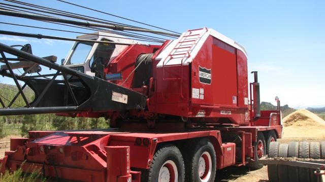 American Lattice Truck Crane 7530 204689